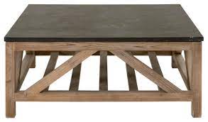 Four hands isabella blue stone coffee table. Blue Stone Square Coffee Table Transitional Coffee Tables By Hedgeapple Houzz