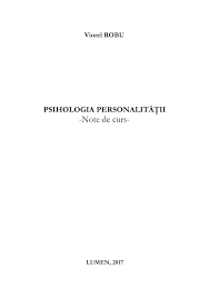 Pdf Psihologia PersonalitÄƒÅ£ii Note De Curs