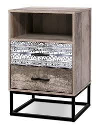 This isn't an option with table storage. Artiss Bedside Tables Drawers Side Table Wood Nightstand Storage Cabinet Unit Myer