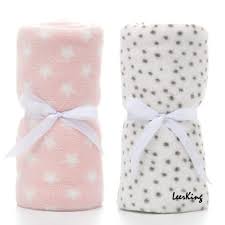 There's a reason why most hospitals swaddle newborns. Amazon Com Leerking 2 Pack Ultra Soft Baby Blankets Comfortable Coral Fleece Plush Blankets For Infant Toddler Gifts For Newborn 30 X 40 Inches Grey Dot Pink Star Baby