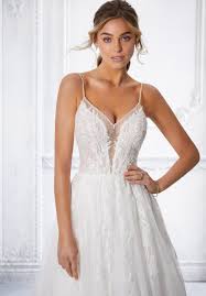 Luxurious fabrics, such as satin and chiffon, with exquisite beading or pearls, give a classy display. Wedding Dresses The 2021 Designer Bridal Collections Morilee