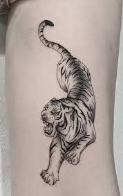 Tiger tattoos are a combination of beauty and strength. Tiger Tattoos Placement Tiger Tattoo Styles Ideas