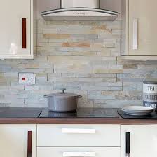 Hi Gloss Cream Kitchen Kitchen Decorating Ideal Home Kitchen Tiles Design Slate Kitchen Kitchen Wall Tiles Design