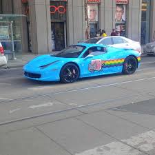 He recently tweeted his new photoshoot showing off two new wraps on ferraris. Ryan Merkley On Twitter Um Deadmau5 Has A Nyan Cat Ferrari The Purrari Http T Co Jofhqrzi7k Via Goldsbie Note Pic Shot Near To City Hall
