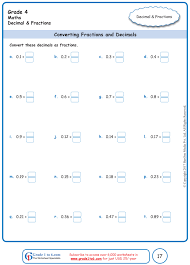 Converting Fractions Decimals Math Worksheets Kids Math Worksheets Mathematics Worksheets