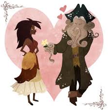 Pin By Hana Sindlerova On Pirates Of The Caribbean Davy Jones And Calypso Pirates Of The Caribbean Pirate Art
