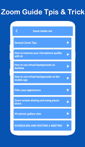 The features remain same as previous versions but the speaker selection has been taken out from version 2.5.1. Guide For Zoom Cloud Meeting Guide For Zoom For Android Apk Download