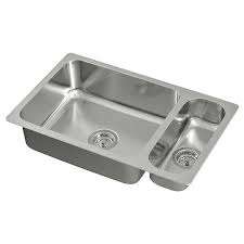 Hillesjon 1 1 2 Bowl Dual Mount Sink Stainless Steel Find It Here Ikea In 2020 Sink Double Bowl Sink Inset Sink