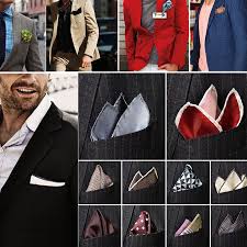 Pocket square folds for different occasions: Pin On Suits