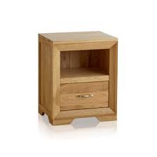 What kind of wood is used in bevel furniture? Press Loft Image Of Bevel Natural Solid Oak 1 Drawer Bedside Table For Press Pr