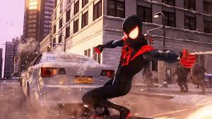 Jumpsuit,coat,sleeveless hoodie,pants.beltif you need more pictures,please contact mein order to make it more suitable for you. Marvel S Spider Man Miles Morales Gets Spider Verse Suit Loadingxp