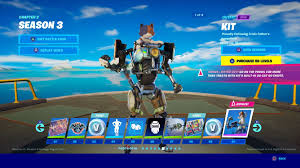 This includes outfits, harvesting tools, gliders, and more. Fortnite Season 3 Battle Pass Skins Fade Scuba Jonesy Kit Eternal Knight