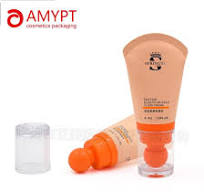 100ml Round Plastic Body Lotion Massage Head Tube with Roll Ball Cap for  Cosmetics Tube Plastic