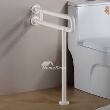 Free shipping on orders over $99! Designer Wall Mount White Painting Grab Bars For Toilet
