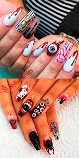 The Best Halloween Nail Designs In 2018 Stylish Belles Halloween Acrylic Nails Halloween Nail Designs Holloween Nails