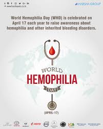 We did not find results for: World Hemophilia Day Whd Is Celebrated On April 17 Each Year To Raise Awareness About Hemophilia And Other Inherited Ble Raise Awareness Awareness Hemophilia