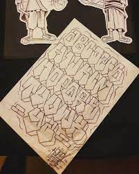 Letters to live by vol.2: Abcdario Gangster Lettering Chololettering Graffiti Lettering Graffiti Alphabet Styles Graffiti Alphabet