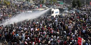 10 synonyms for coup d'etat: Perawat Dan Biksu Di Myanmar Ikut Demo Menentang Kudeta Polisi Tembakkan Meriam Air Merdeka Com