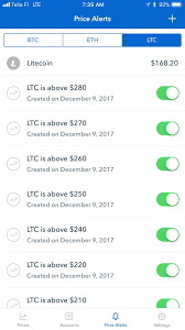 You can set up automatic price alerts through the mobile app to let you know about price movements for a specific cryptocurrency. Set Price Alert Coinbase Bitfinex In New York Pec Guest House