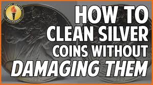 The most important thing not to do is clean your coins. How To Clean Silver Coins 7 Simple Steps To Remove Tarnish Grime Youtube