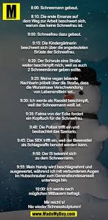 Auf der strasse als ob man voller stolz zeigt drohend uns zum spasse den stock aus rundem holz jedoch, er kann nicht laufen uns schlagen kann er nicht er kann sich auch nichts kaufen oh, welch. 8 00 Schneemann Gebaut 8 10 Die Made My Day