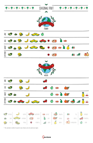 Seasonal Fruits Calendar