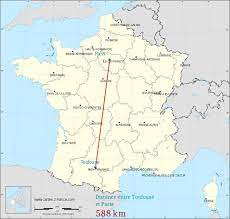 Distance entre toulouse et paris. Itineraire Toulouse Paris Distance Duree Cout