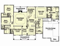 Floor Plan 4 Bedrooms 2 Living Rooms Under 2000 Sq Ft Bonus Room Floor Plan Basement House Plans New House Plans 4 Bedroom House Plans