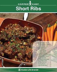 Make Delicious And Juicy Short Ribs In Short Ribs In Your Copperchef Nonstick Pan Cooking Nonstick Easy Copper Chef Cooking Boneless Pork Chops Short Ribs