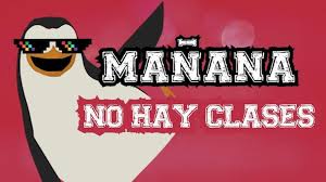 Ella se desacata me dice que en la cama no hay quien lo' mata es más cuando ponen musiquita de sebastián yatra le gusta el reggaetón, pero con ellos no. Manana No Hay Clases Boton For Android Apk Download