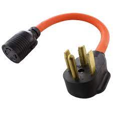 Maybe you would like to learn more about one of these? Ac Works Ac Connectors 1 5 Ft 10 4 30 Amp 4 Prong Dryer Plug To L14 30r 4 Prong 30 Amp Generator Locking Female S1430l1430 018 The Home Depot