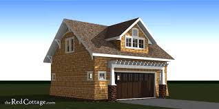 This type of design offers garageowners extra space to store their stuff in one section and host guests, parents or older kids in the other section. Craftsman Carriage House Plan With Vaulted Second Floor