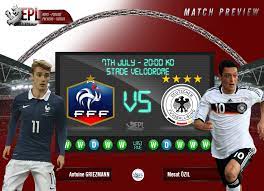 Hugo lloris produces a world class save to deny germany again. Euro 2016 Semi Final Preview Germany Vs France Epl Index Unofficial English Premier League Opinion Stats Podcasts