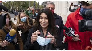 Stanley zareff, toni natalie (center) and catherine oxenberg speak to reporters after former nxivm leader keith raniere was convicted wednesday in afterward, when asked by reporters what they were going to do now, natalie told reporters she and catherine oxenberg were going to have a drink. Keith Raniere S Victims Get Closure In Nxivm Sentencing