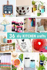 You are the queen of rainy day activities and can. 36 Awesome Diy Kitchen Crafts Projects For Your Kitchen Kitchen Crafts Diy And Crafts Sewing Craft Projects
