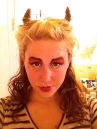 Diy Demon Horn Hair Hair Horn Hair Hair Inspiration