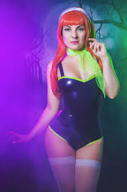 Daphne from Scooby-Doo Latex Pinup
