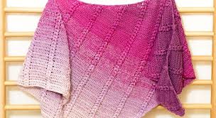 At the start of each section, check if it starts with a rs row or a ws side row. Soft And Sweet Free Crochet Crescent Shawl Pattern Knit And Crochet Daily