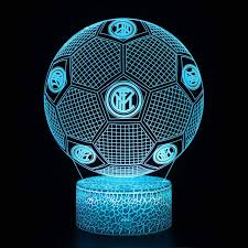 Polish your personal project or design with these inter milan transparent png images, make it even more personalized and more attractive. Boutique Lampes 3d Lampe 3d Football Logo Inter Milan Sur Ballon De Foot