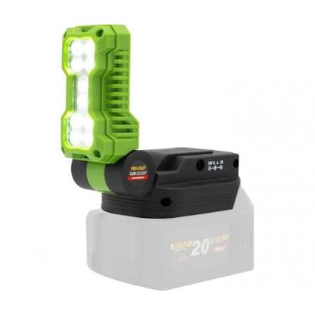 Adaptor și proiector LED pentru acumulator Procraft LL20
