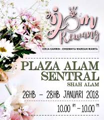 Menyediakan lokasi majlis perkahwinan lengkap berserta dewan, ballroom, hall, banquet hall, event space, function room, banglo, villa, bungalow bermula pakej nikah 100pax dan 200pax serta pakej nikah sanding 300pax 500pax, 700pax, 800pax, 1000pax, 1500pax hingga 2000pax. Pakej Perkahwinan Lengkap Di Pameran Kahwin Jom Rewang 2018 Jejakakaula