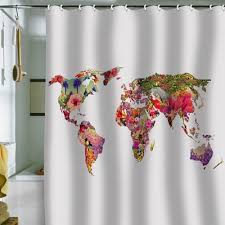 Check spelling or type a new query. 31 World Map Shower Curtain Ideas Curtains Shower Curtain World Map