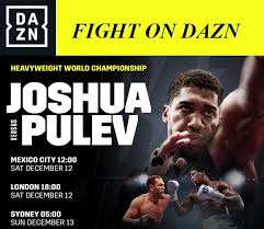 Joshua vs pulev fight card/undercard in full. Ii3oxvv3djzimm