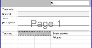 Contoh format laporan bulanan kepala sekolah dan guru bersertifikasi; Membuat Aplikasi Kwitansi Di Excel Mtss Baitul Muttaqin Tumbrasanom