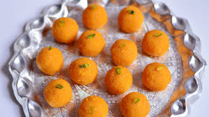 Mootichoor ladoos are used in indian pujas (prayers) and offered to gods as a prasad (religious offering). Homemade Motichoor Ladoo Recipe Motichur Laddu Recipe Indian Sweets Youtube