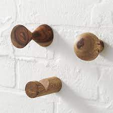 5 Favorites Wooden Hooks For The Simple Home Remodelista Wooden Wall Hooks Crate And Barrel Wooden Storage