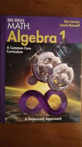 Big Ideas Math Algebra 1 Common Core Student Edition 2014 Hardcover Textbook Big Ideas Math Maths Algebra Algebra