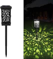 Solar Lights Outdoor Grde Newest 20 Lumens Super Bright Solar Pathway Garden Lights Longer Working Time Ip65 Waterproof Landscape Lighting For Yard Patio Walkway Landscape Spike Path Light Amazon Com