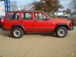 Image result for Flame Red 1996 Jeep