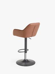 Taller than standard dining chairs, bar stools are a form of dining seating generally found in a kitchen or bar. John Lewis Partners Brooks Gas Lift Adjustable Bar Chairs Set Of 2